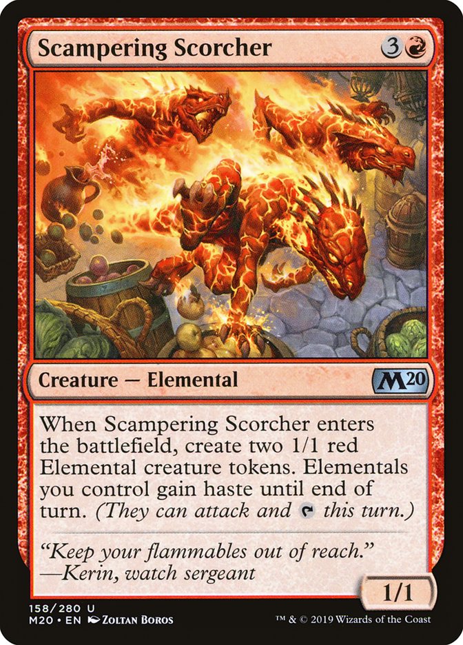 Scampering Scorcher [Core Set 2020] | Play N Trade Winnipeg