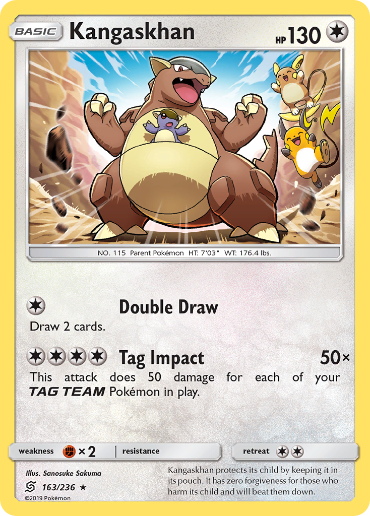 Kangaskhan (163/236) [Sun & Moon: Unified Minds] | Play N Trade Winnipeg