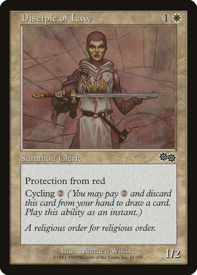 Disciple of Law [Urza's Saga] | Play N Trade Winnipeg