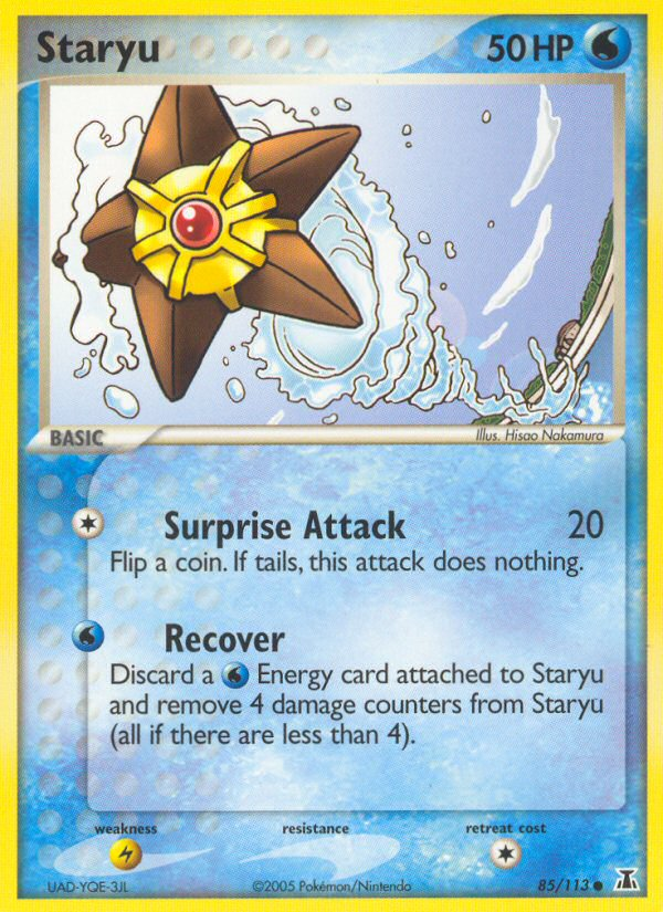 Staryu (85/113) [EX: Delta Species] | Play N Trade Winnipeg