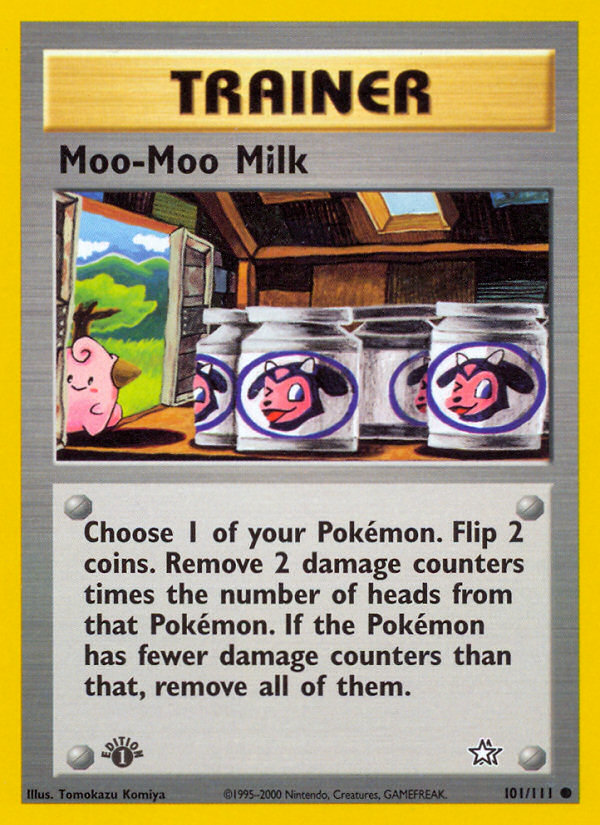 Moo-Moo Milk (101/111) [Neo Genesis 1st Edition] | Play N Trade Winnipeg