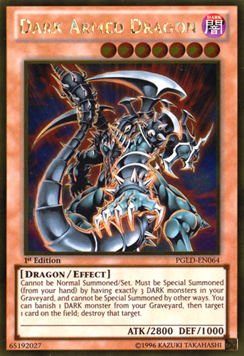 Dark Armed Dragon [PGLD-EN064] Gold Rare | Play N Trade Winnipeg