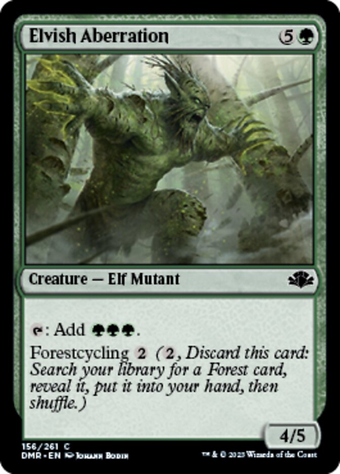 Elvish Aberration [Dominaria Remastered] | Play N Trade Winnipeg