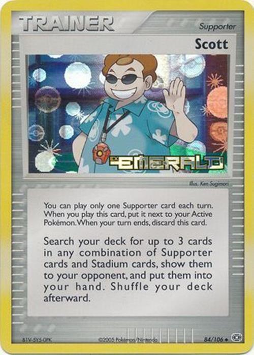 Scott (84/106) (Stamped) [EX: Emerald] | Play N Trade Winnipeg