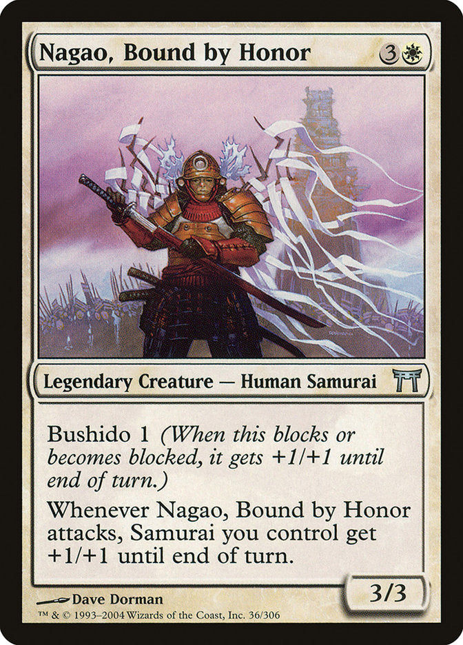 Nagao, Bound by Honor [Champions of Kamigawa] | Play N Trade Winnipeg