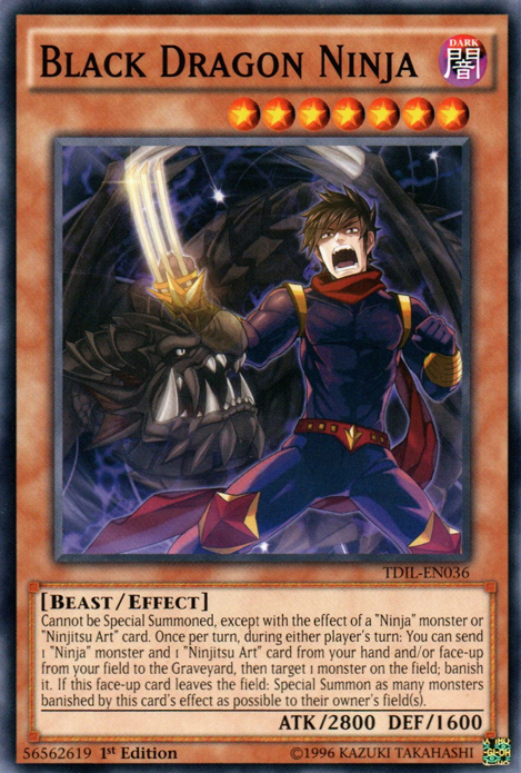 Black Dragon Ninja [TDIL-EN036] Common | Play N Trade Winnipeg