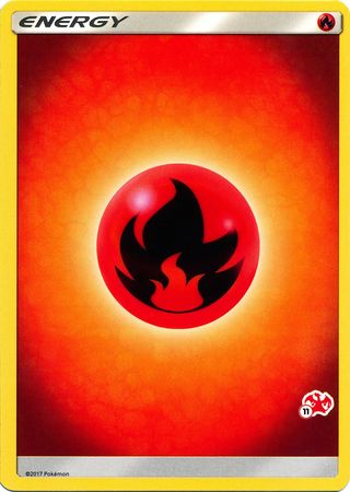 Fire Energy (Charizard Stamp #11) [Battle Academy 2020] | Play N Trade Winnipeg