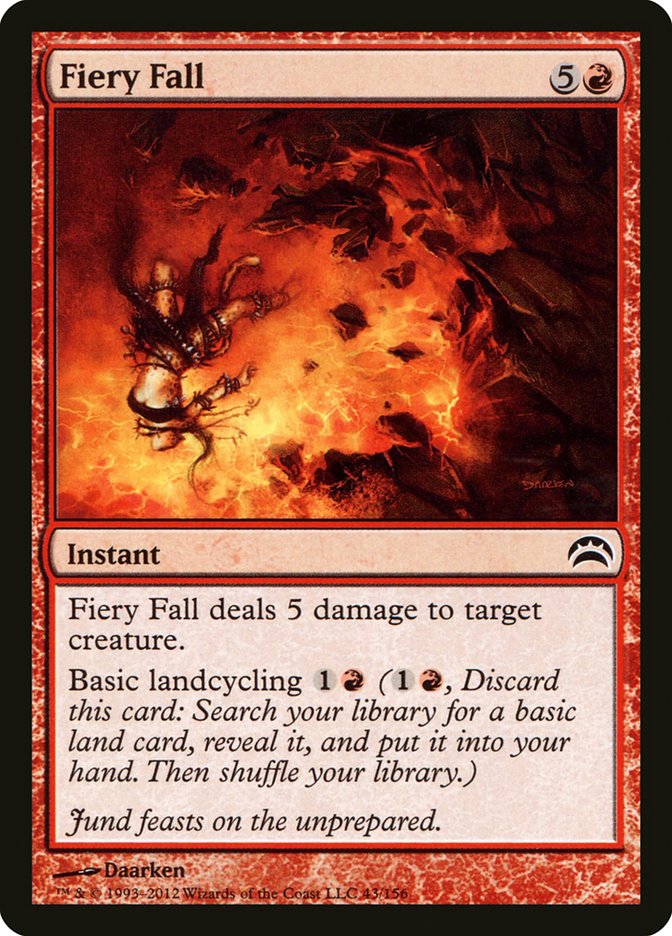 Fiery Fall [Planechase 2012] | Play N Trade Winnipeg
