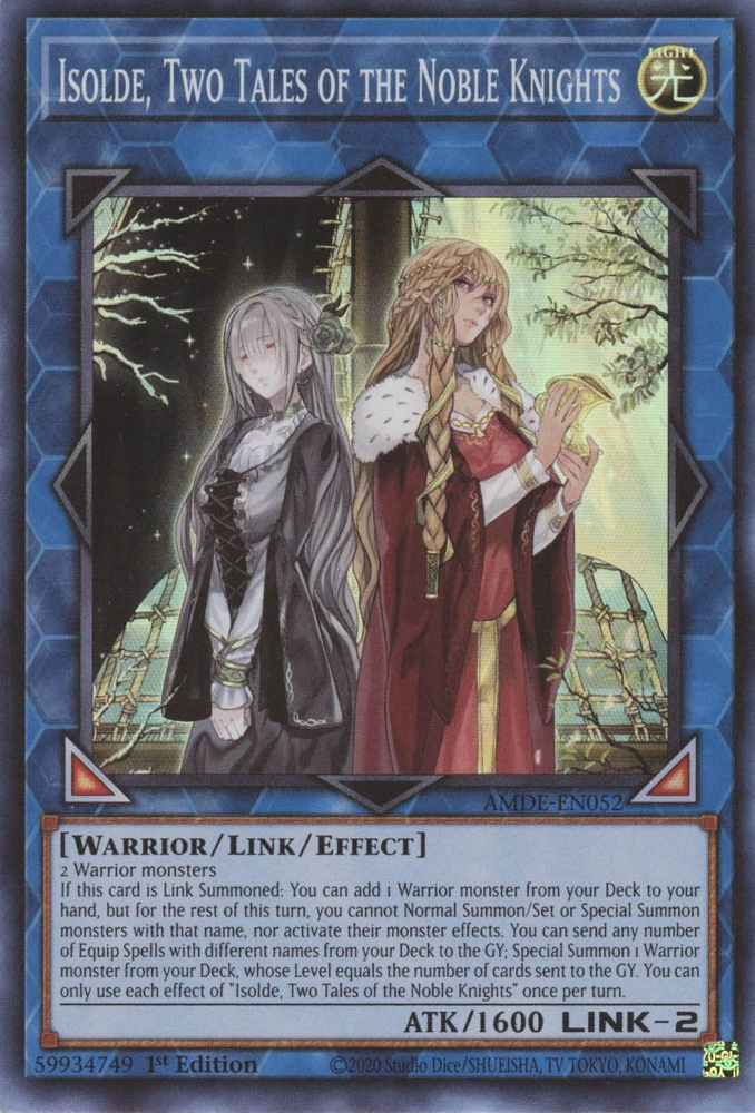 Isolde, Two Tales of the Noble Knights [AMDE-EN052] Super Rare | Play N Trade Winnipeg