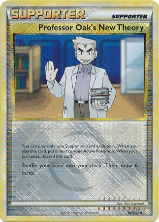 Professor Oak's New Theory (101/123) (League Promo) [HeartGold & SoulSilver: Base Set] | Play N Trade Winnipeg