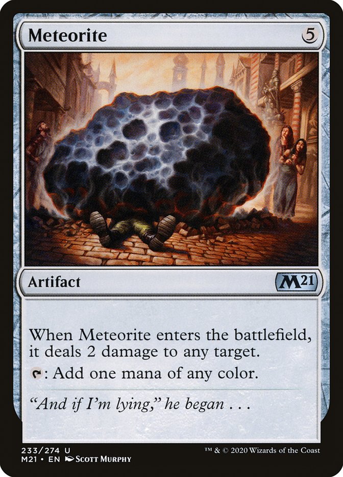 Meteorite [Core Set 2021] | Play N Trade Winnipeg