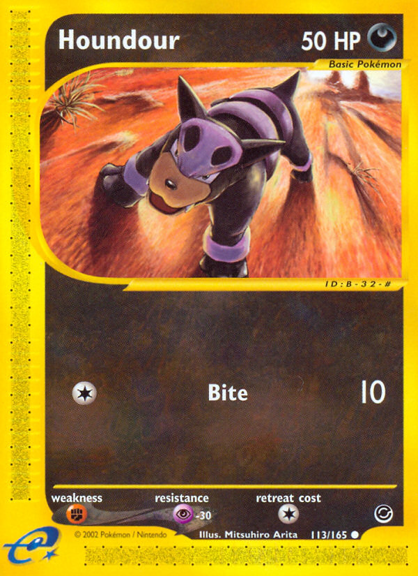 Houndour (113/165) [Expedition: Base Set] | Play N Trade Winnipeg