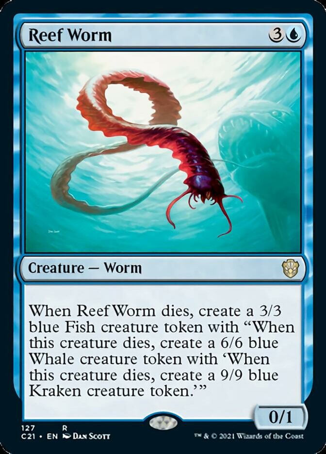 Reef Worm [Commander 2021] | Play N Trade Winnipeg