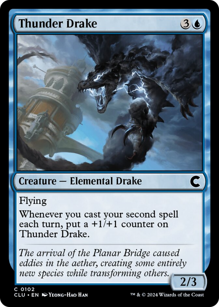 Thunder Drake [Ravnica: Clue Edition] | Play N Trade Winnipeg