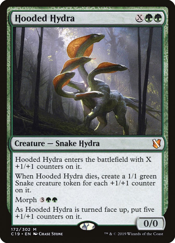 Hooded Hydra [Commander 2019] | Play N Trade Winnipeg