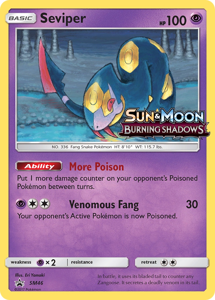 Seviper (SM46) [Sun & Moon: Black Star Promos] | Play N Trade Winnipeg