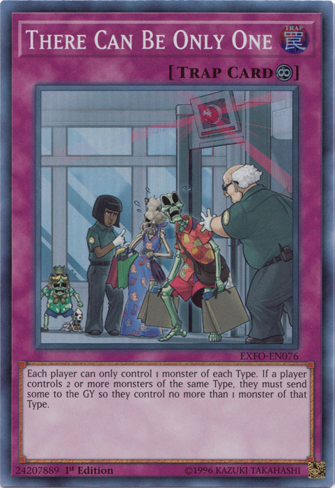 There Can Be Only One [EXFO-EN076] Super Rare | Play N Trade Winnipeg