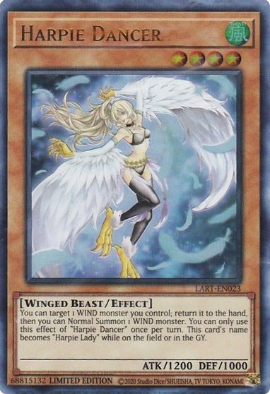 Harpie Dancer [LART-EN023] Ultra Rare | Play N Trade Winnipeg