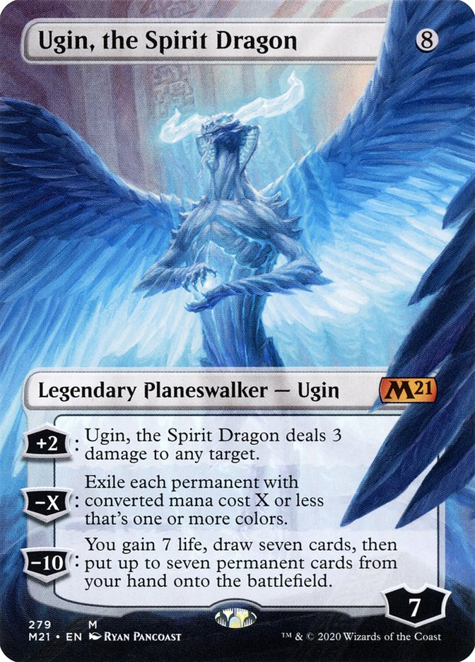 Ugin, the Spirit Dragon (Extended) (279) [Core Set 2021] | Play N Trade Winnipeg