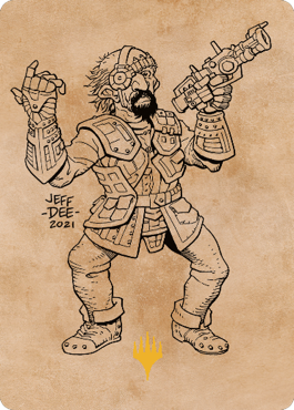 Jan Jansen, Chaos Crafter Art Card (Gold-Stamped) [Commander Legends: Battle for Baldur's Gate Art Series] | Play N Trade Winnipeg