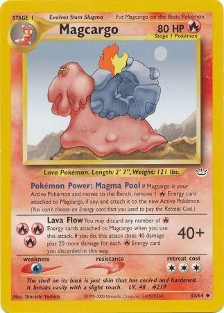 Magcargo (33/64) [Neo Revelation Unlimited] | Play N Trade Winnipeg