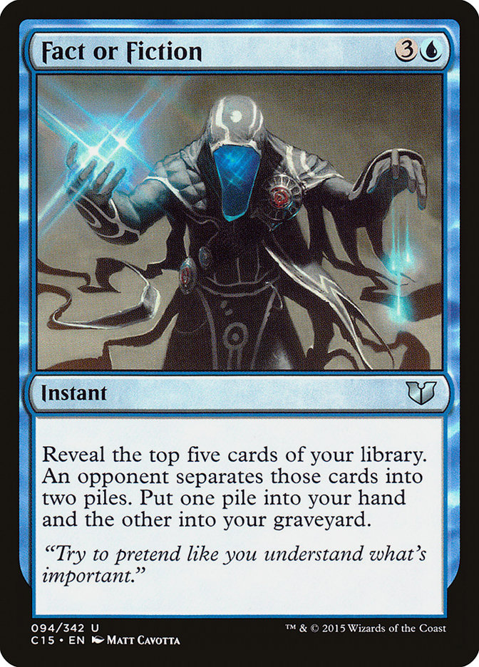 Fact or Fiction [Commander 2015] | Play N Trade Winnipeg