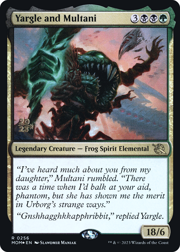 Yargle and Multani [March of the Machine Prerelease Promos] | Play N Trade Winnipeg