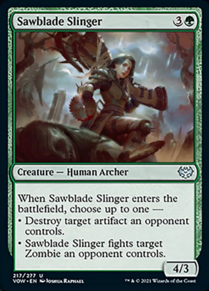 Sawblade Slinger [Innistrad: Crimson Vow] | Play N Trade Winnipeg