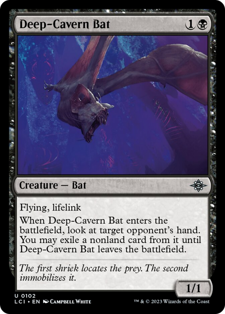 Deep-Cavern Bat [The Lost Caverns of Ixalan] | Play N Trade Winnipeg