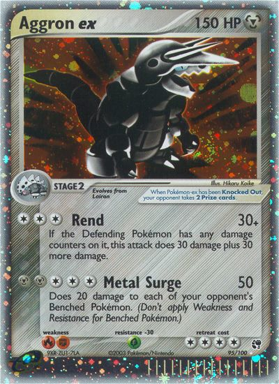 Aggron ex (95/100) [EX: Sandstorm] | Play N Trade Winnipeg