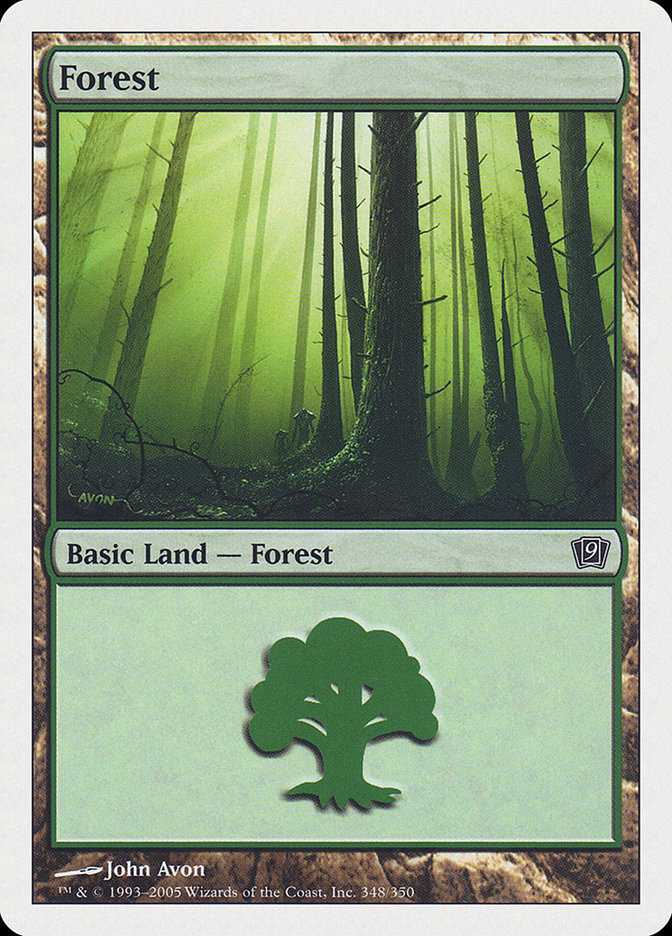 Forest (348) [Ninth Edition] | Play N Trade Winnipeg