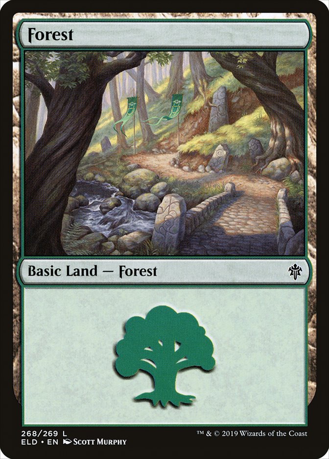 Forest (268) [Throne of Eldraine] | Play N Trade Winnipeg