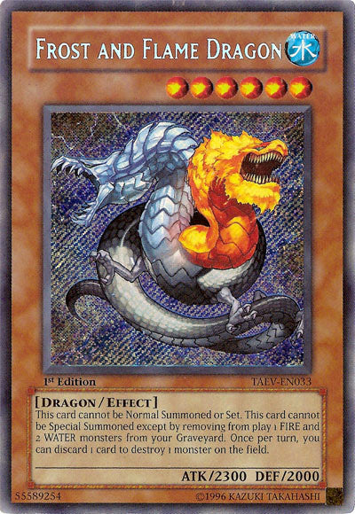Frost and Flame Dragon [TAEV-EN033] Secret Rare | Play N Trade Winnipeg