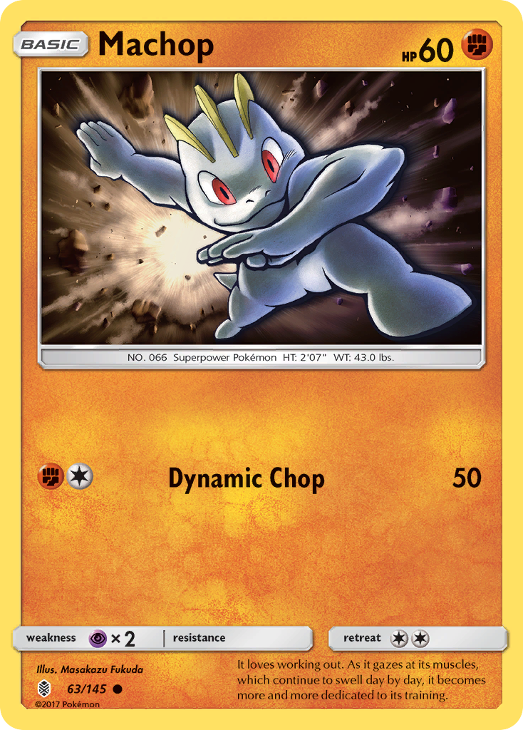 Machop (63/145) [Sun & Moon: Guardians Rising] | Play N Trade Winnipeg