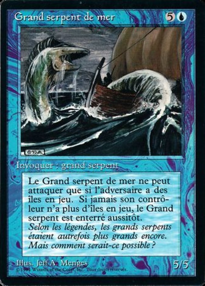 Sea Serpent [Foreign Black Border] | Play N Trade Winnipeg