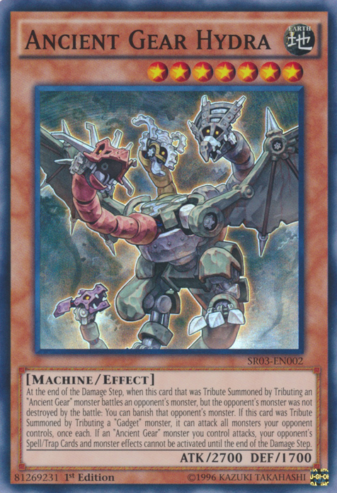 Ancient Gear Hydra [SR03-EN002] Super Rare | Play N Trade Winnipeg