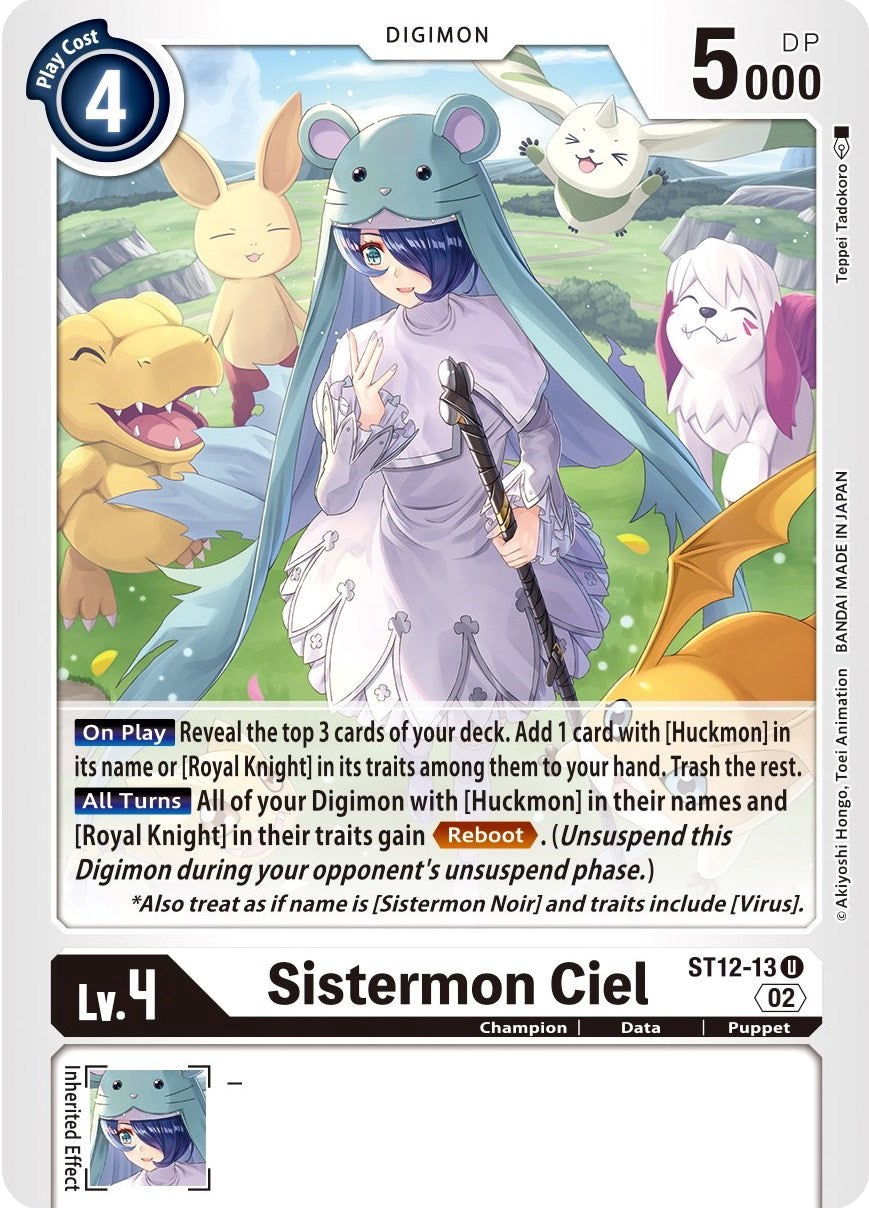 Sistermon Ciel [ST12-13] [Starter Deck: Jesmon] | Play N Trade Winnipeg