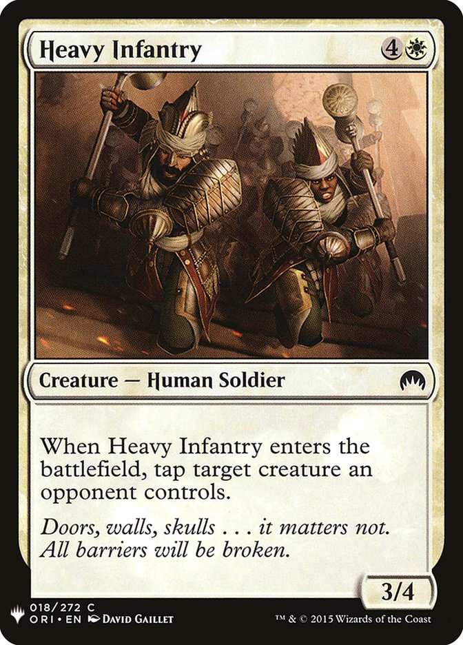 Heavy Infantry [Mystery Booster] | Play N Trade Winnipeg