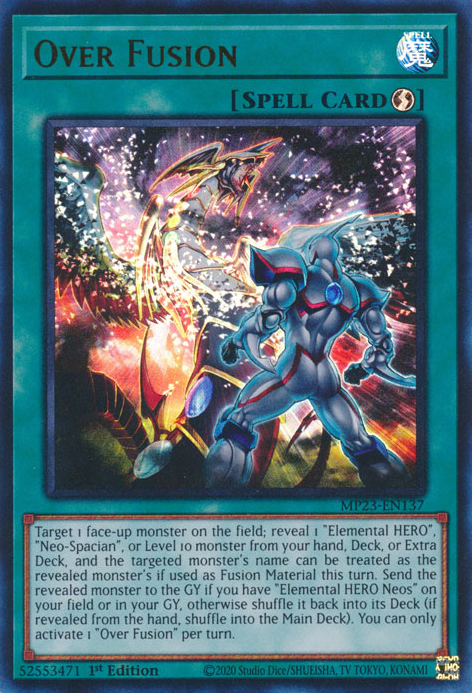 Over Fusion [MP23-EN137] Ultra Rare | Play N Trade Winnipeg