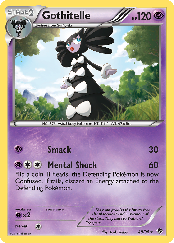 Gothitelle (48/98) [Black & White: Emerging Powers] | Play N Trade Winnipeg