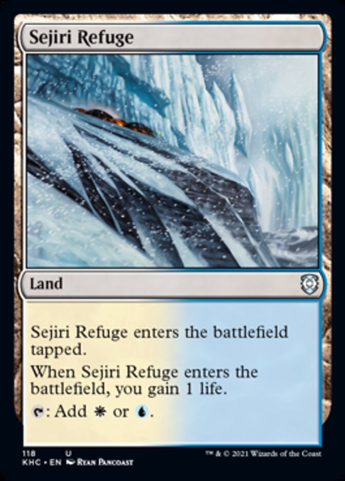 Sejiri Refuge [Kaldheim Commander] | Play N Trade Winnipeg