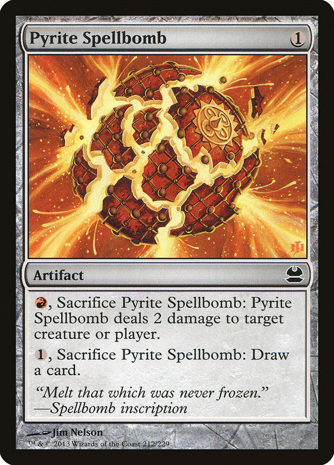 Pyrite Spellbomb [Modern Masters] | Play N Trade Winnipeg