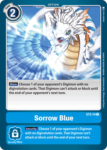 Sorrow Blue [ST2-14] [Starter Deck: Cocytus Blue] | Play N Trade Winnipeg