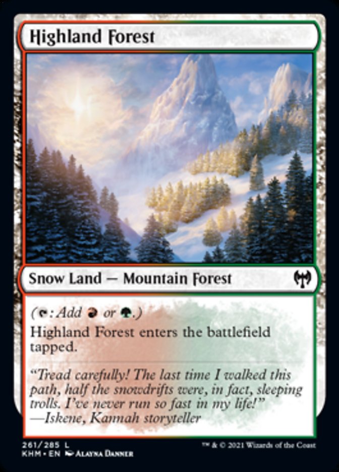 Highland Forest [Kaldheim] | Play N Trade Winnipeg