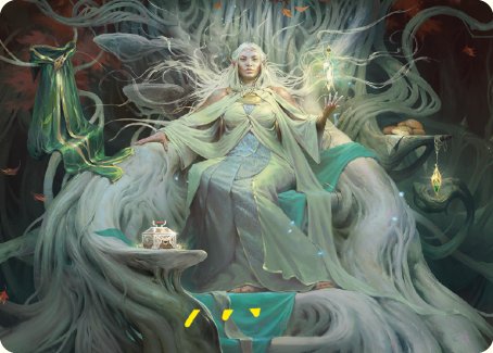 Galadriel, Gift-Giver Art Card [The Lord of the Rings: Tales of Middle-earth Art Series] | Play N Trade Winnipeg