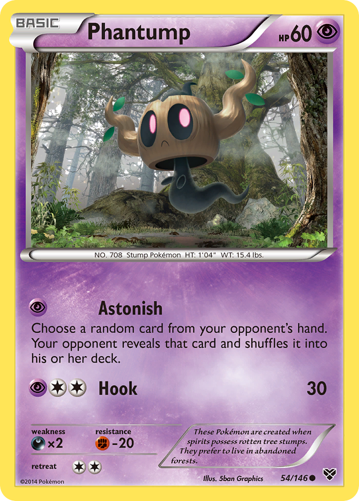 Phantump (54/146) [XY: Base Set] | Play N Trade Winnipeg