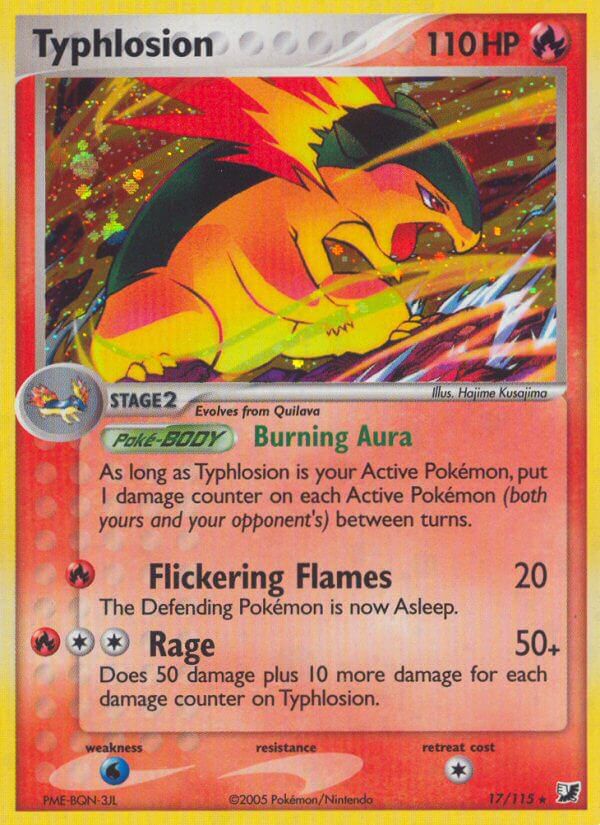 Typhlosion(17/115) (Theme Deck Exclusive) [EX: Unseen Forces] | Play N Trade Winnipeg