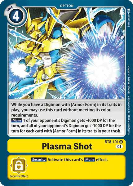 Plasma Shot [BT8-101] [New Awakening] | Play N Trade Winnipeg