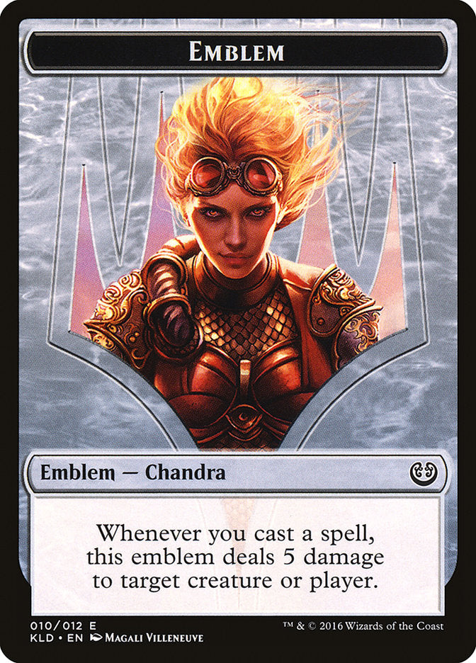 Chandra, Torch of Defiance Emblem [Kaladesh Tokens] | Play N Trade Winnipeg