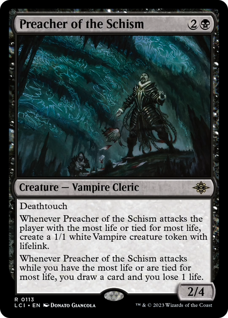 Preacher of the Schism (Extended Art) [The Lost Caverns of Ixalan] | Play N Trade Winnipeg